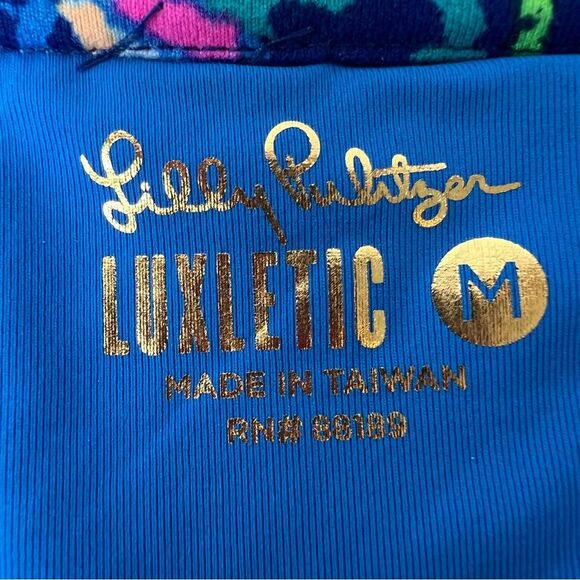 Lilly Pulitzer Vanti Bra Tank in Eclipse Blue Serenade In The Shade Size M - Picture 4 of 5